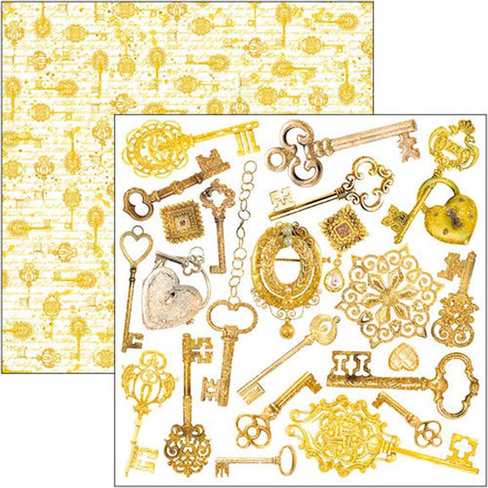 Ciao Bella 6" x 6" Fussy Cut Paper Pad - Ethereal [CBQE073] - Image 2