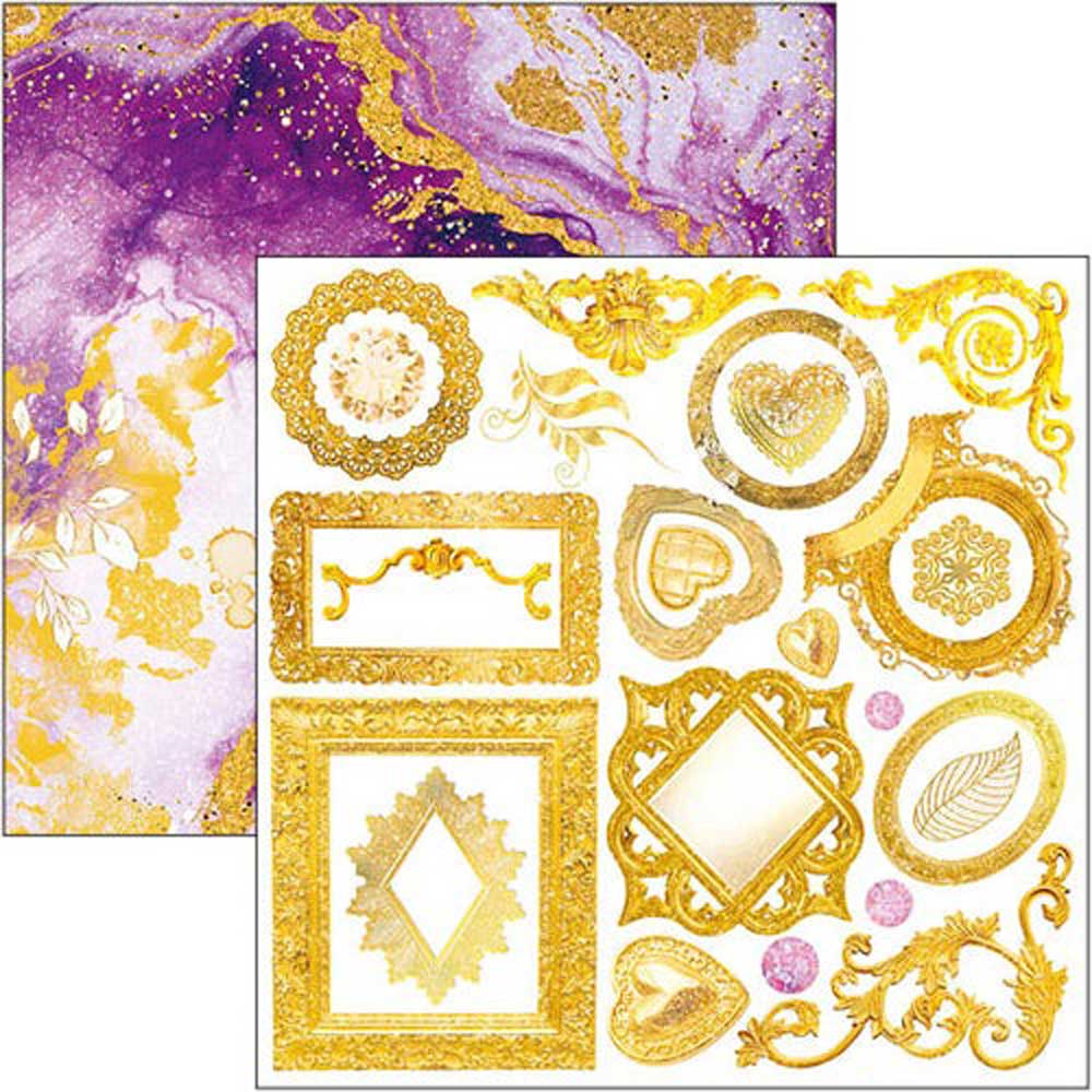 Ciao Bella 6" x 6" Fussy Cut Paper Pad - Ethereal [CBQE073] - Image 3