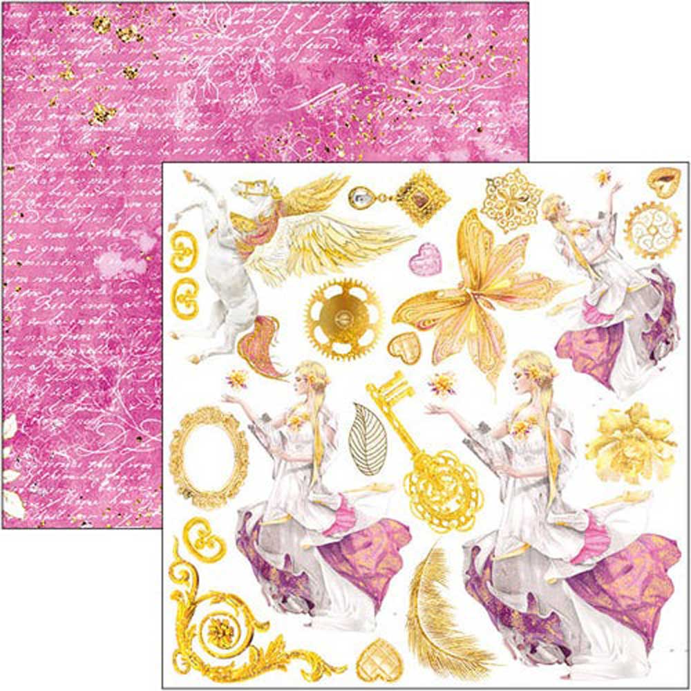 Ciao Bella 6" x 6" Fussy Cut Paper Pad - Ethereal [CBQE073] - Image 4