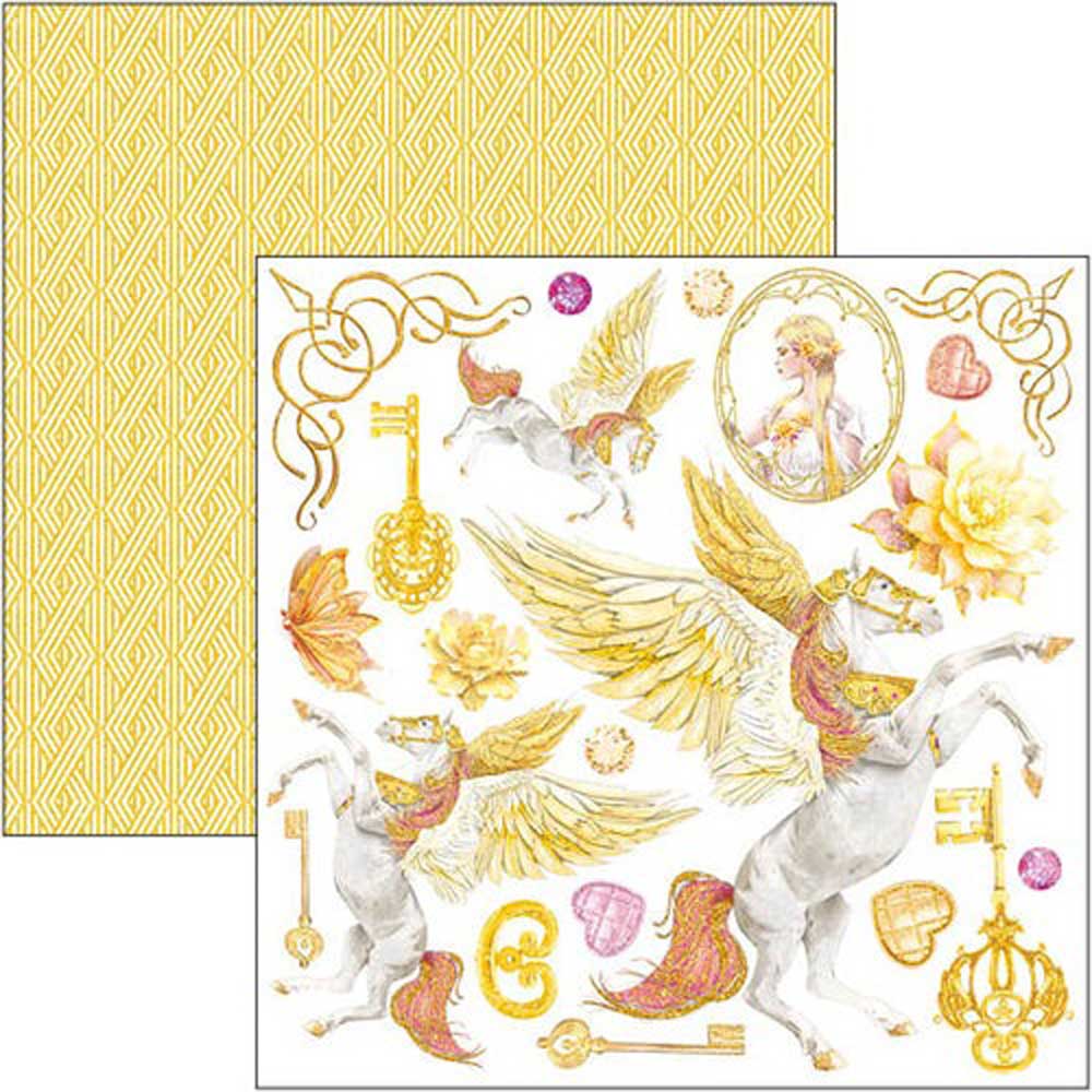 Ciao Bella 6" x 6" Fussy Cut Paper Pad - Ethereal [CBQE073] - Image 5
