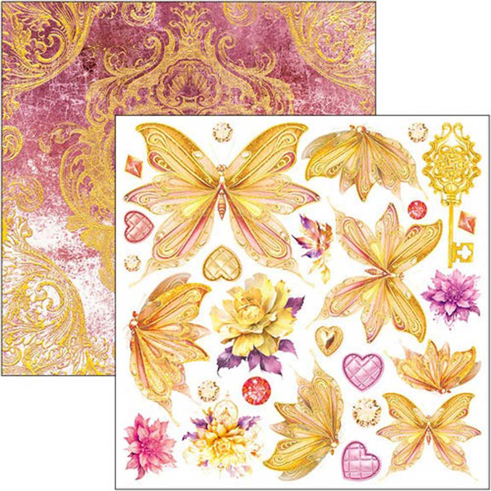 Ciao Bella 6" x 6" Fussy Cut Paper Pad - Ethereal [CBQE073] - Image 6