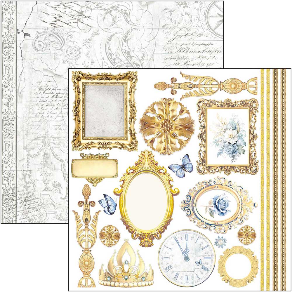 Ciao Bella 6" x 6" Fussy Cut Paper Pad - Midnight Spell [CBQE072] - Image 6