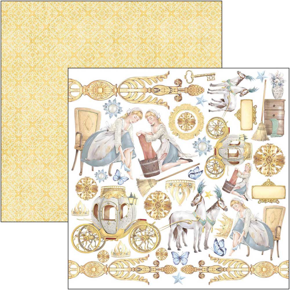 Ciao Bella 6" x 6" Fussy Cut Paper Pad - Midnight Spell [CBQE072] - Image 7