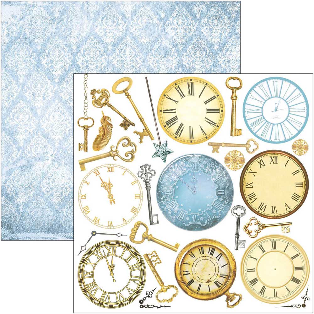Ciao Bella 6" x 6" Fussy Cut Paper Pad - Midnight Spell [CBQE072] - Image 8