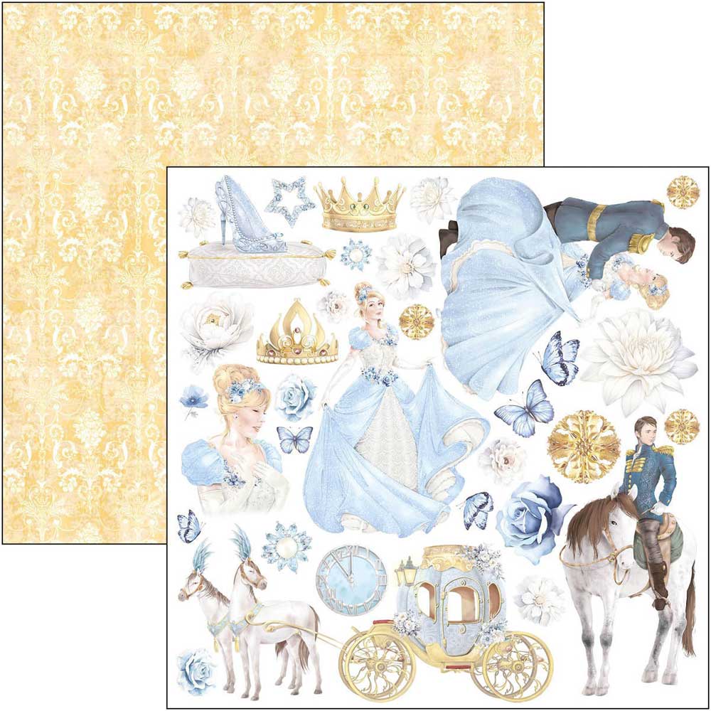 Ciao Bella 6" x 6" Fussy Cut Paper Pad - Midnight Spell [CBQE072] - Image 9