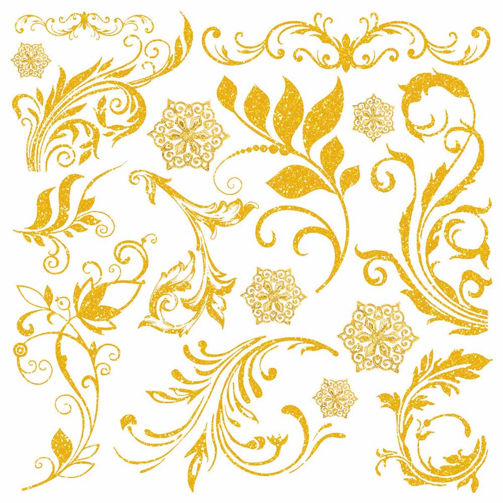 Ciao Bella 6" x 6" Fussy Cut Vellum Paper Pack - Ethereal [CBVQ012] - Image 4
