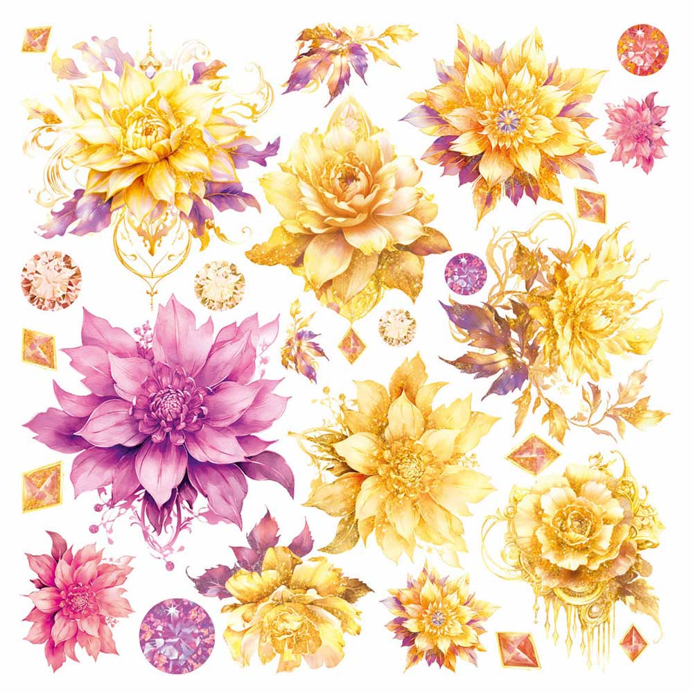 Ciao Bella 6" x 6" Fussy Cut Vellum Paper Pack - Ethereal [CBVQ012] - Image 7