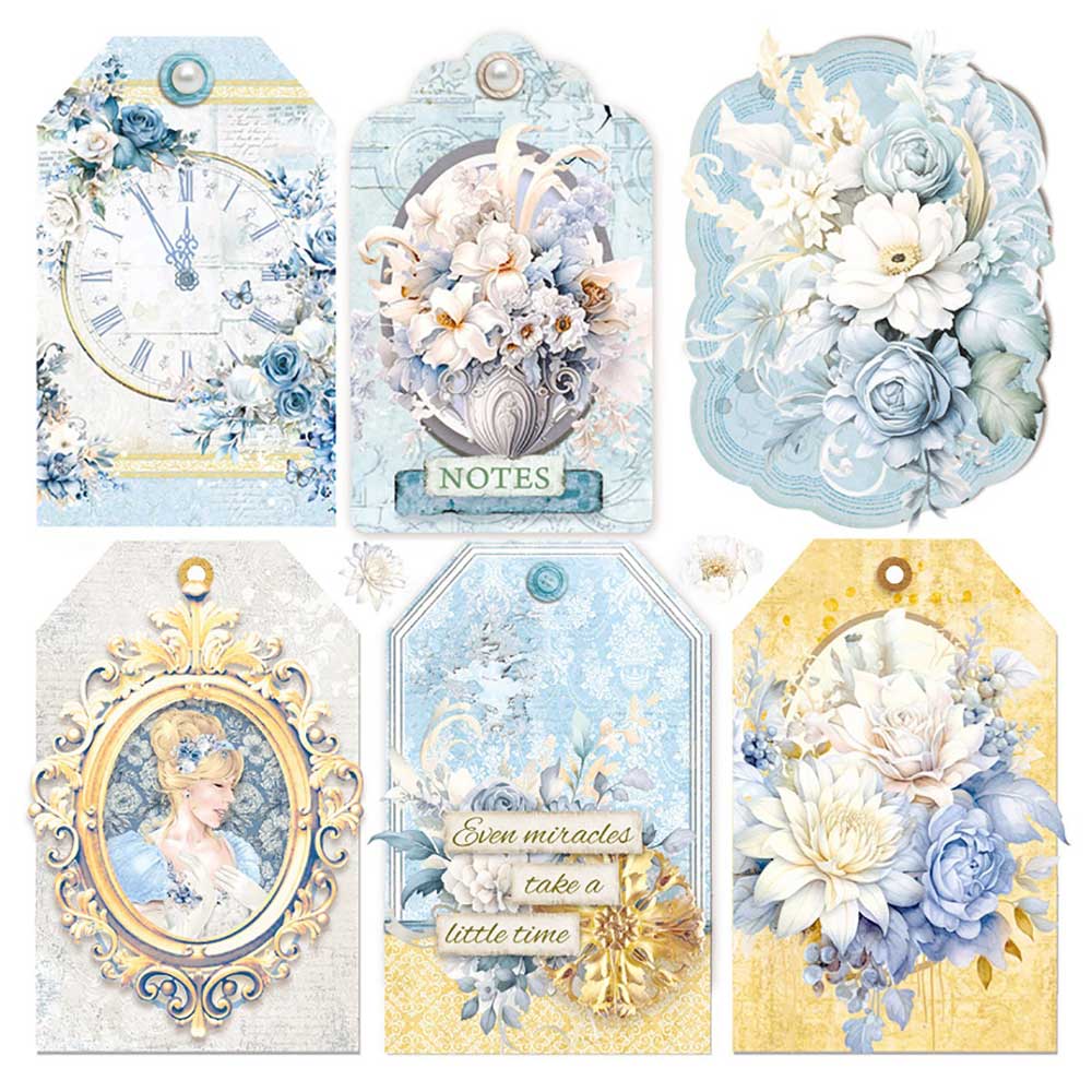 Ciao Bella 6" x 6" Fussy Cut Vellum Paper Pack - Midnight Spell [CBVQ011] - Image 2