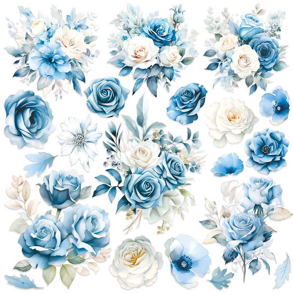 Ciao Bella 6" x 6" Fussy Cut Vellum Paper Pack - Midnight Spell [CBVQ011] - Image 3