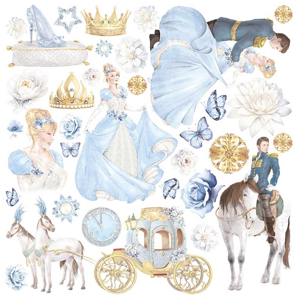 Ciao Bella 6" x 6" Fussy Cut Vellum Paper Pack - Midnight Spell [CBVQ011] - Image 6