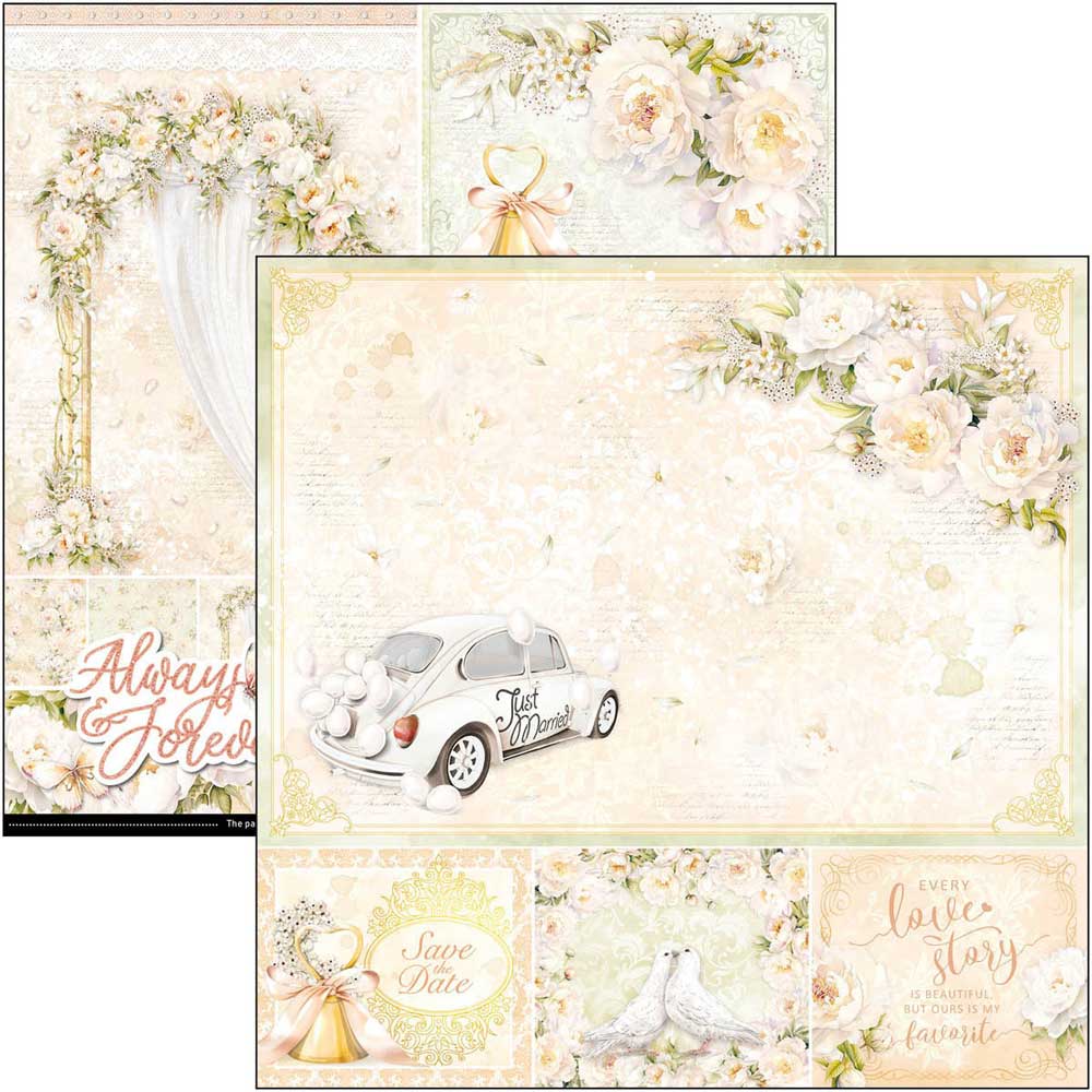 Ciao Bella 8 x 8" Creative Pad - Always & Forever [CBH075] - Image 2