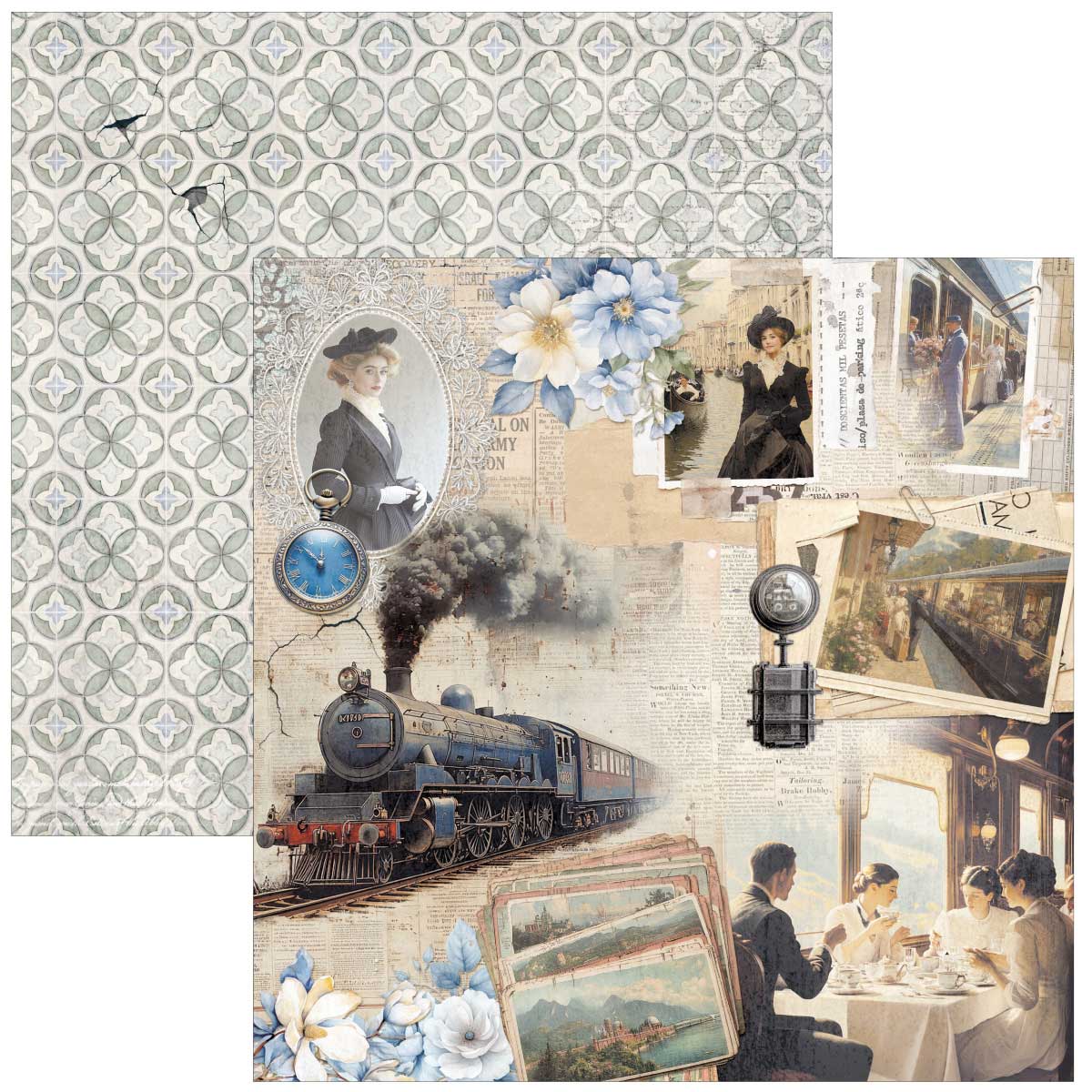 Ciao Bella 8 x 8" Creative Pad - Eastern Journey [CBH096] - Image 4