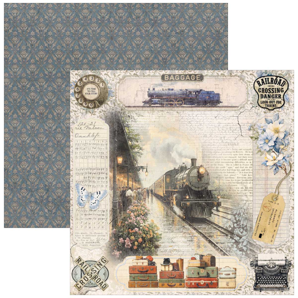 Ciao Bella 8 x 8" Creative Pad - Eastern Journey [CBH096] - Image 5