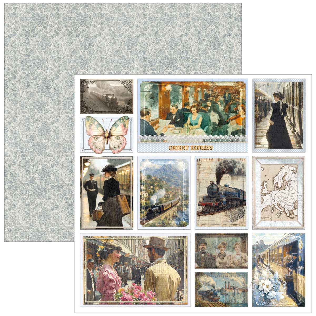 Ciao Bella 8 x 8" Creative Pad - Eastern Journey [CBH096] - Image 7