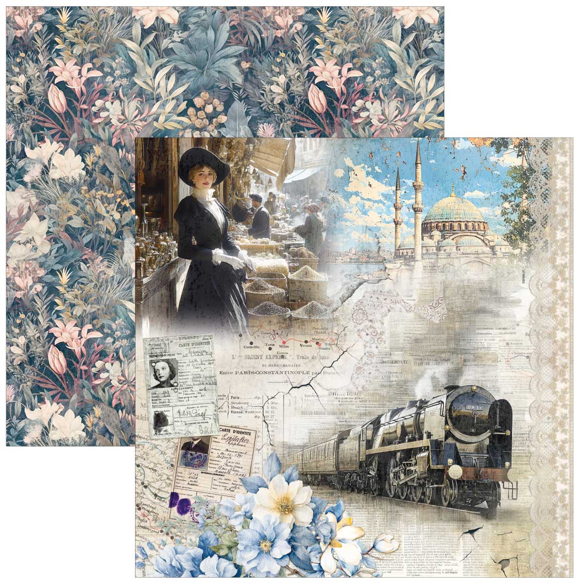 Ciao Bella 8 x 8" Creative Pad - Eastern Journey [CBH096] - Image 8