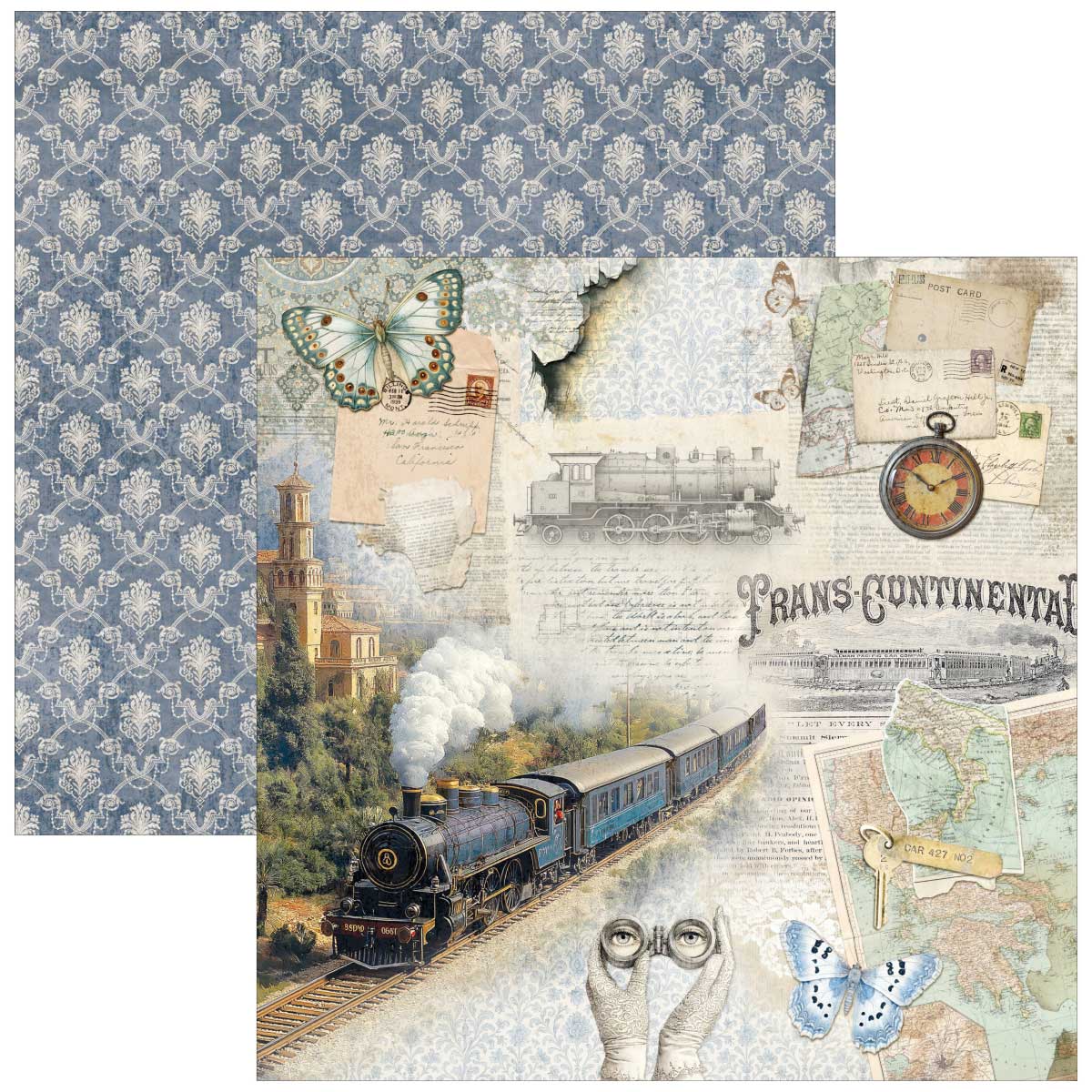 Ciao Bella 8 x 8" Creative Pad - Eastern Journey [CBH096] - Image 9