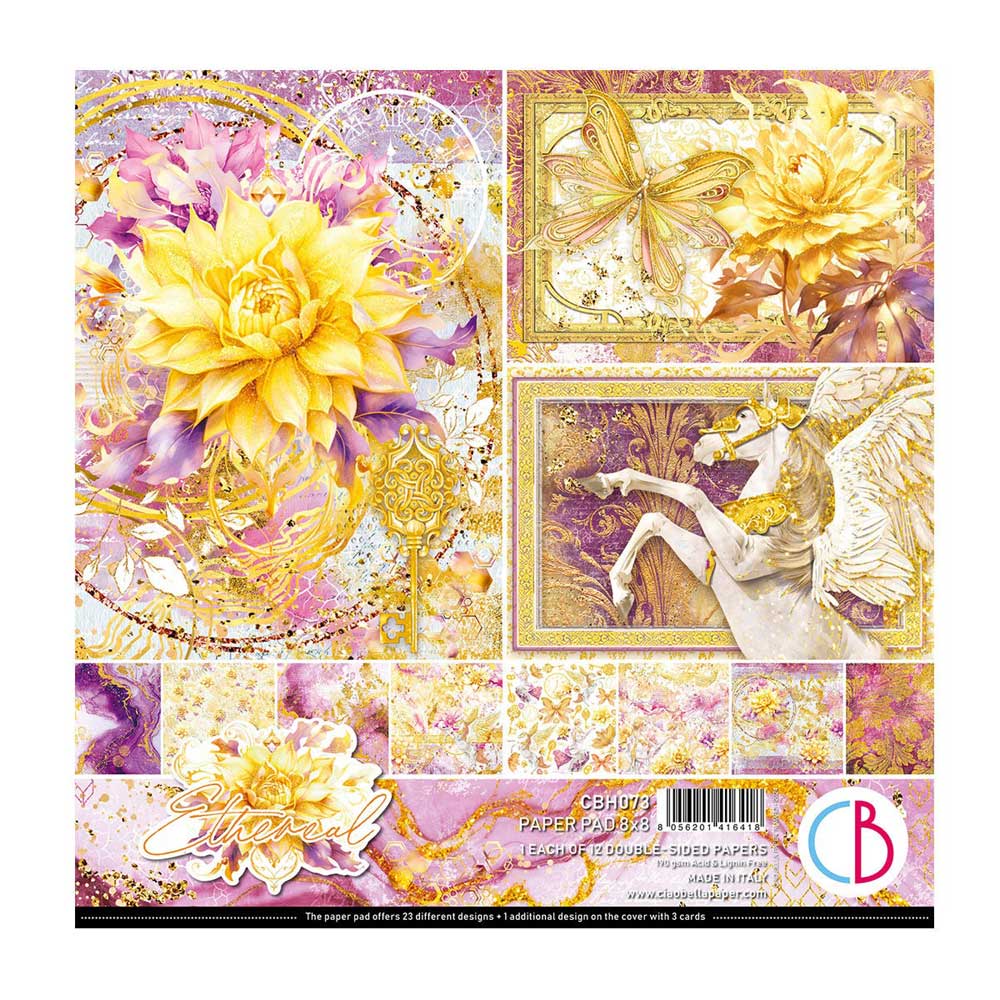 Ciao Bella 8 x 8" Creative Pad - Ethereal [CBH073]