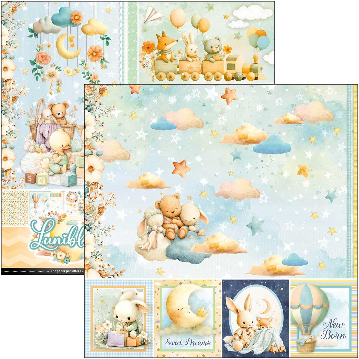 Ciao Bella 8 x 8" Creative Pad - Lunibloom [CBH093] - Image 2