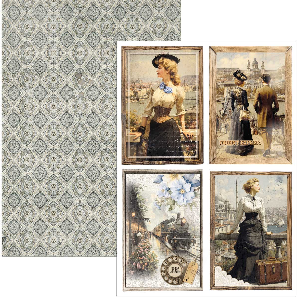 Ciao Bella A4 Creative Pad - Eastern Journey [CBCL096] - Image 4