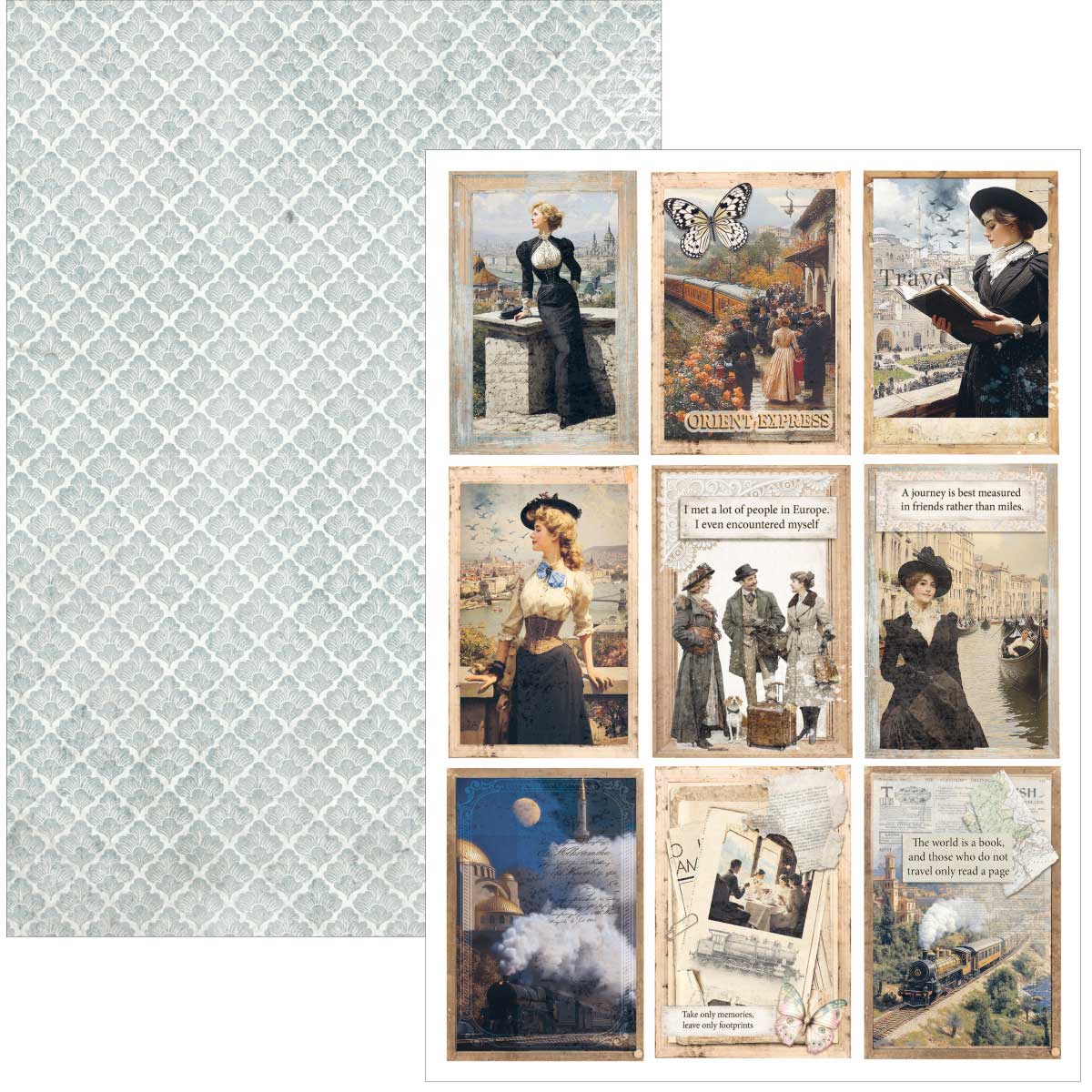 Ciao Bella A4 Creative Pad - Eastern Journey [CBCL096] - Image 6