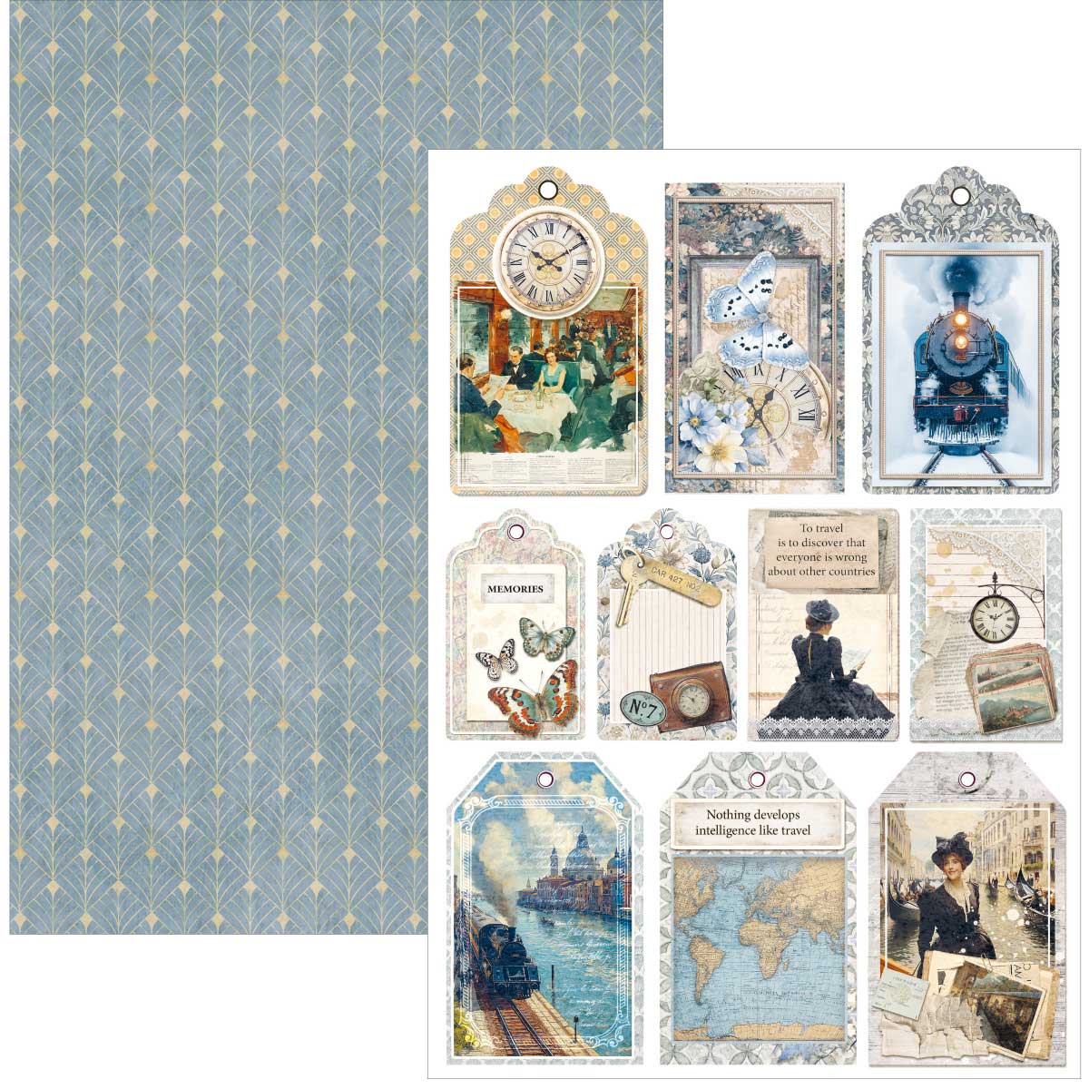 Ciao Bella A4 Creative Pad - Eastern Journey [CBCL096] - Image 7