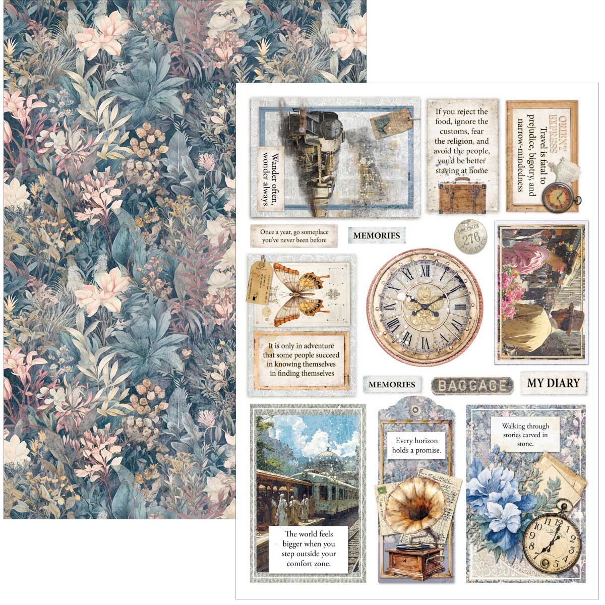 Ciao Bella A4 Creative Pad - Eastern Journey [CBCL096] - Image 8