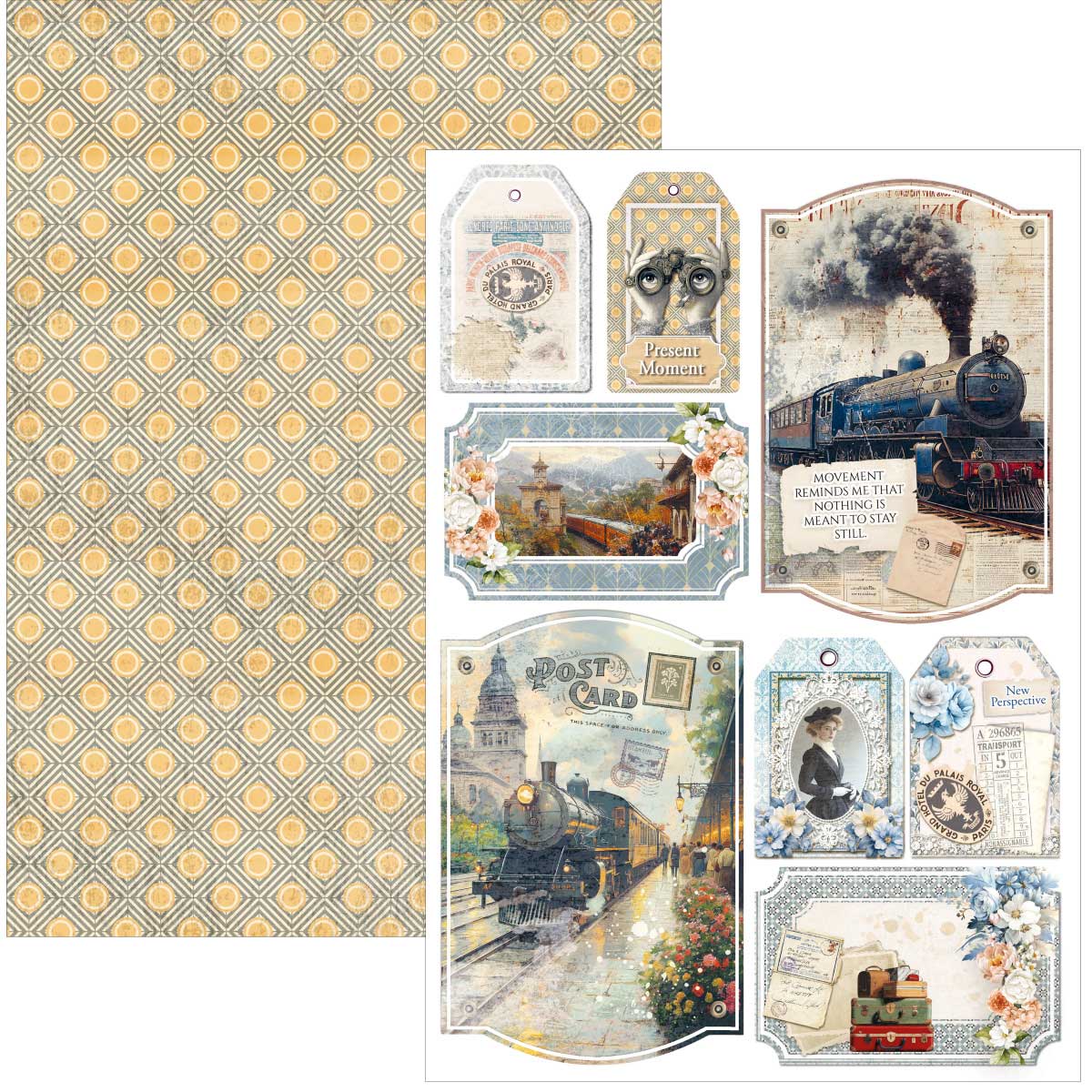 Ciao Bella A4 Creative Pad - Eastern Journey [CBCL096] - Image 10