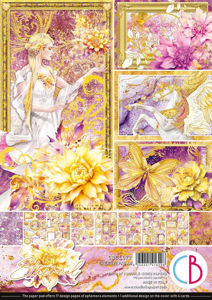 Ciao Bella A4 Creative Pad - Ethereal [CBCL073]