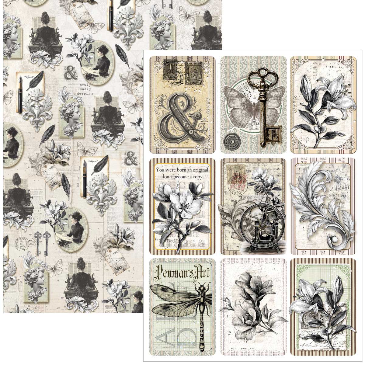 Ciao Bella A4 Creative Pad - Typographic [CBCL095] - Image 3
