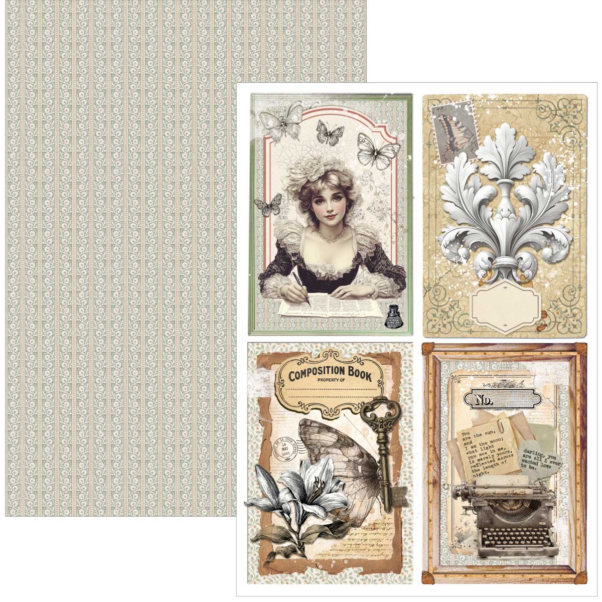 Ciao Bella A4 Creative Pad - Typographic [CBCL095] - Image 5