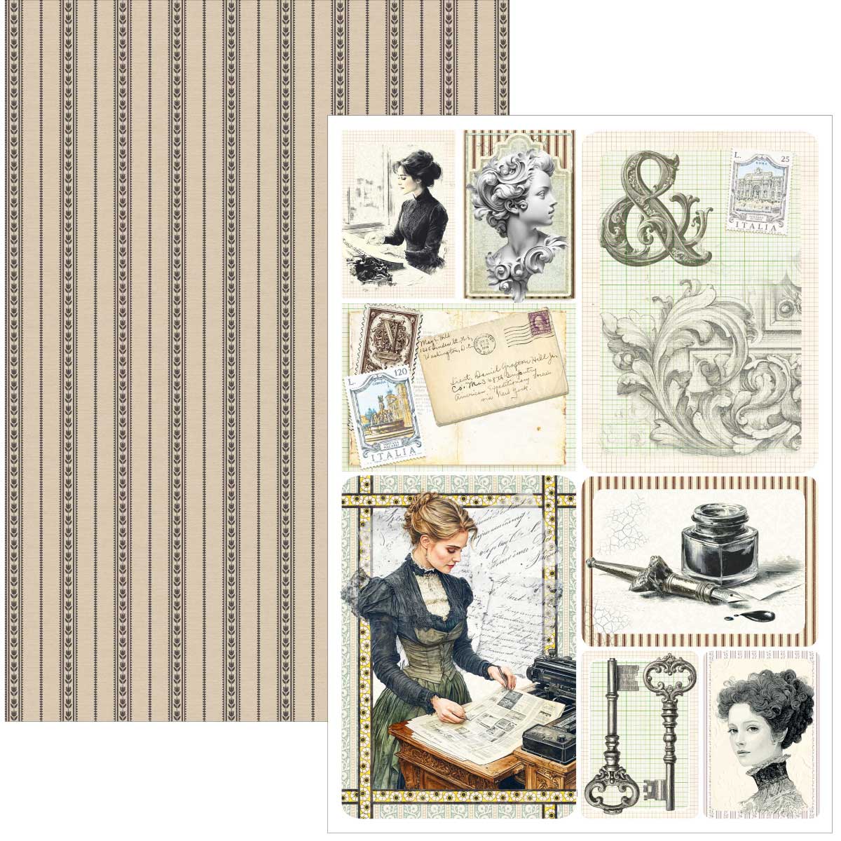 Ciao Bella A4 Creative Pad - Typographic [CBCL095] - Image 6