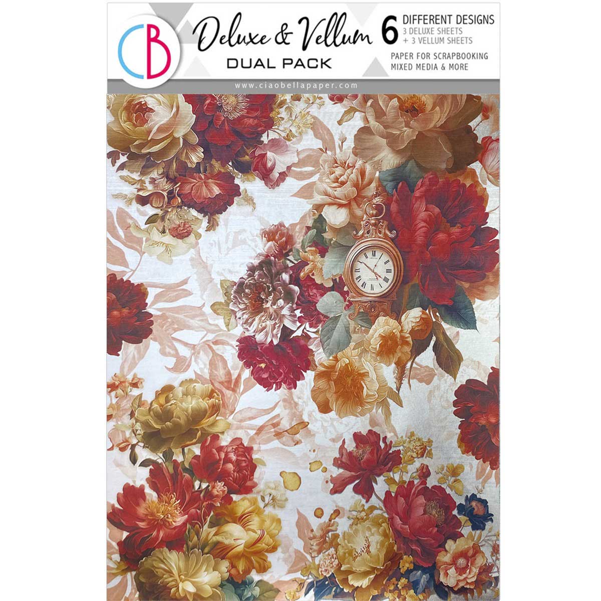 Ciao Bella A4 Deluxe & Vellum Dual Pack - Book Lovers [CBX004]