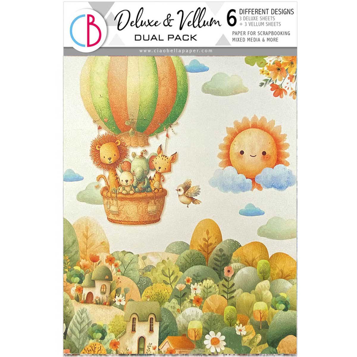 Ciao Bella A4 Deluxe & Vellum Dual Pack - Lunibloom [CBX006]