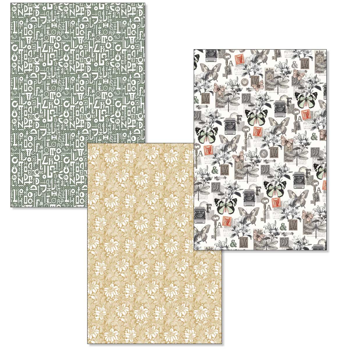 Ciao Bella A4 Deluxe & Vellum Dual Pack - Typographic [CBX008] - Image 3