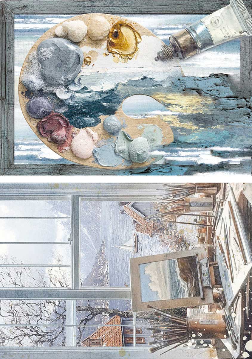 Ciao Bella A5 Rice Paper Art Set - An Artist Journey [CBRS027] - Image 2