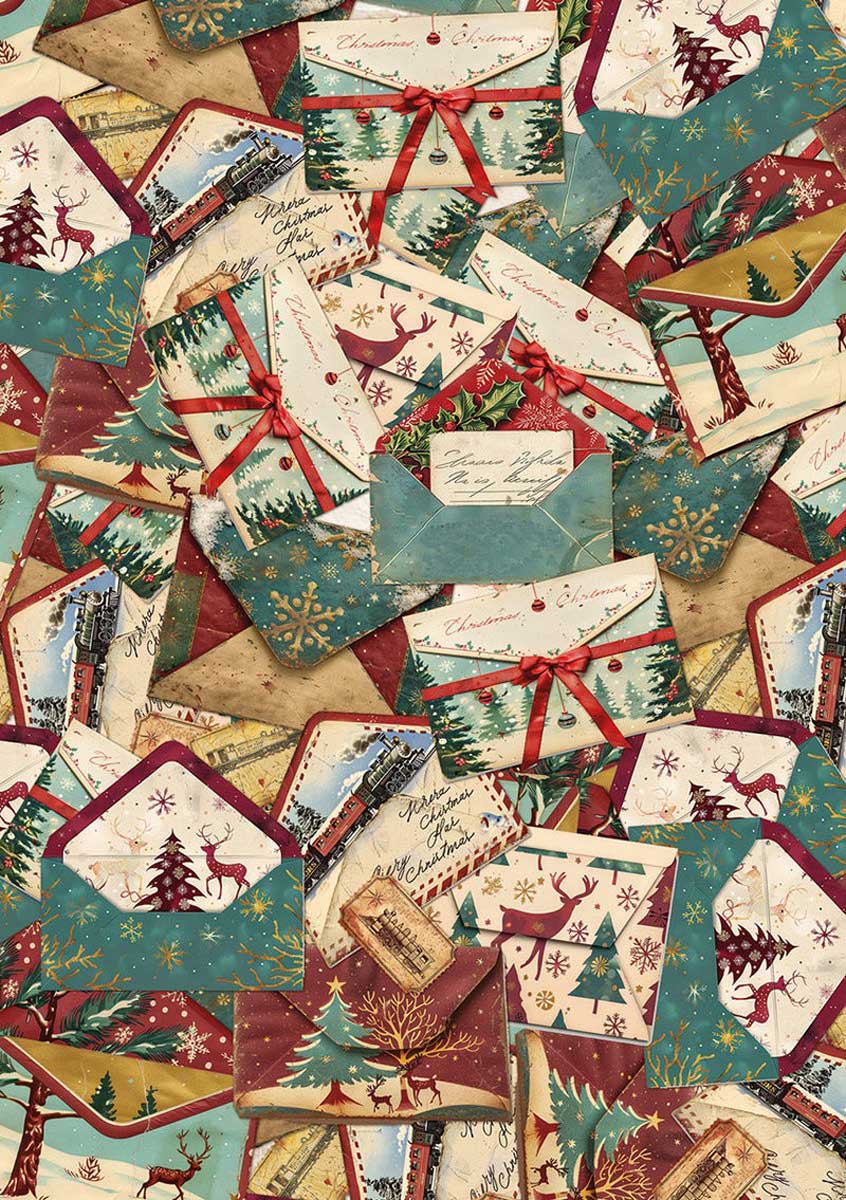 Ciao Bella A5 Rice Paper Art Set - Polar Railway [CBRS029] - Image 9