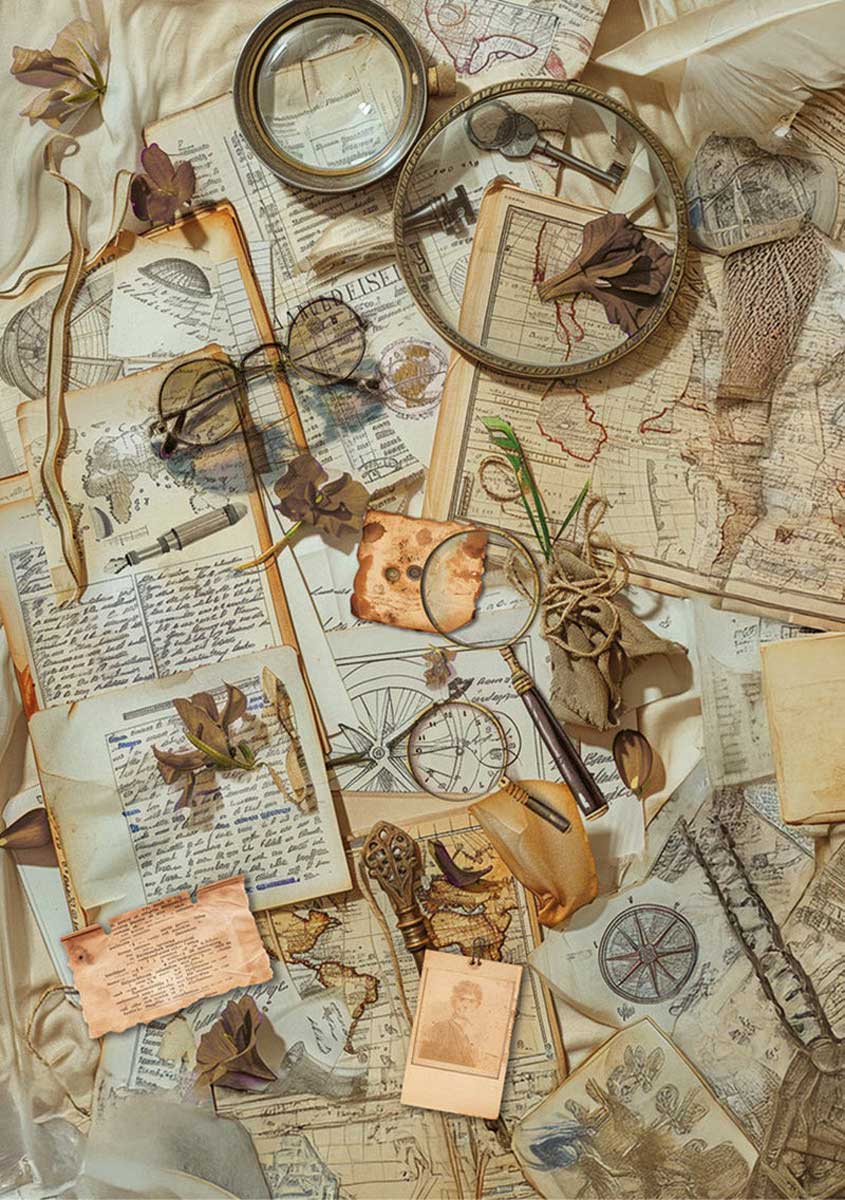 Ciao Bella A5 Rice Paper Art Set - The Last Mystery [CBRS028] - Image 3