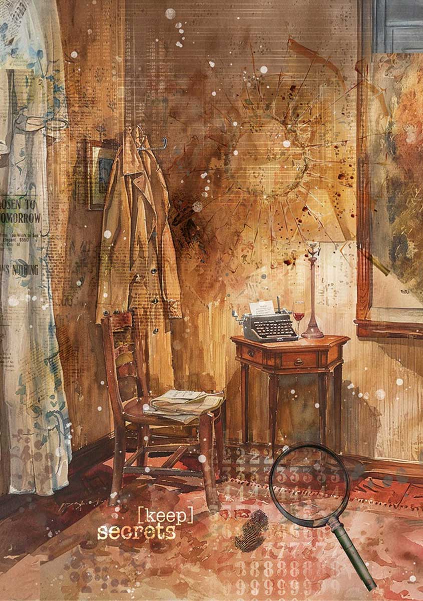 Ciao Bella A5 Rice Paper Art Set - The Last Mystery [CBRS028] - Image 4