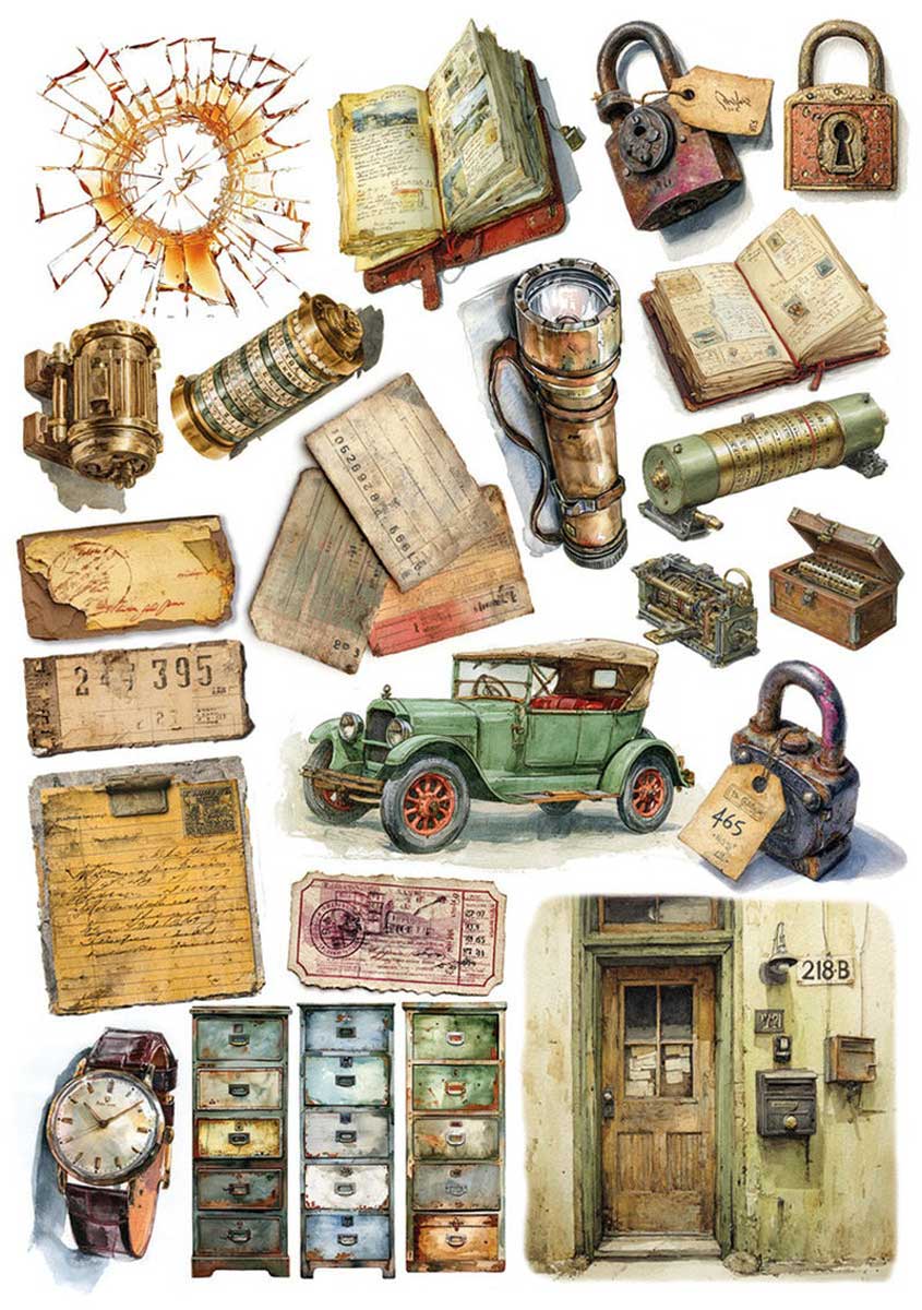 Ciao Bella A5 Rice Paper Art Set - The Last Mystery [CBRS028] - Image 7