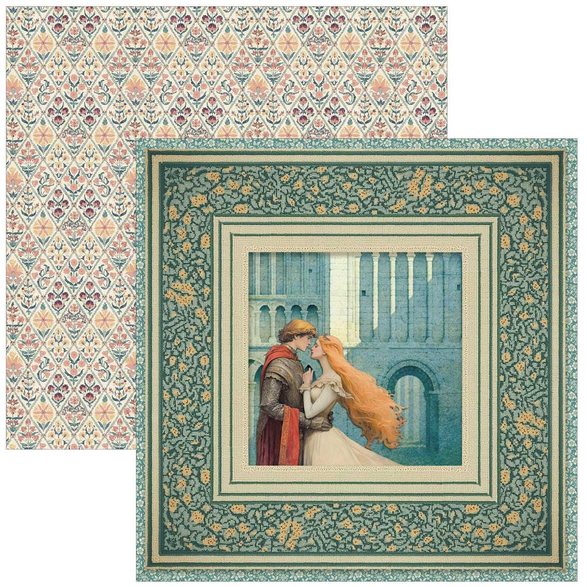Ciao Bella Courtly Love Collection - 8" x 8" Paper Pad [CBH097] - Image 12