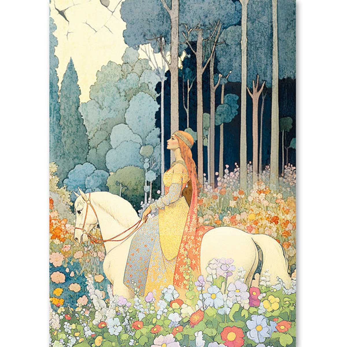 Ciao Bella Courtly Love Collection - A5 Rice Paper Art Set [CBRS042] - Image 2