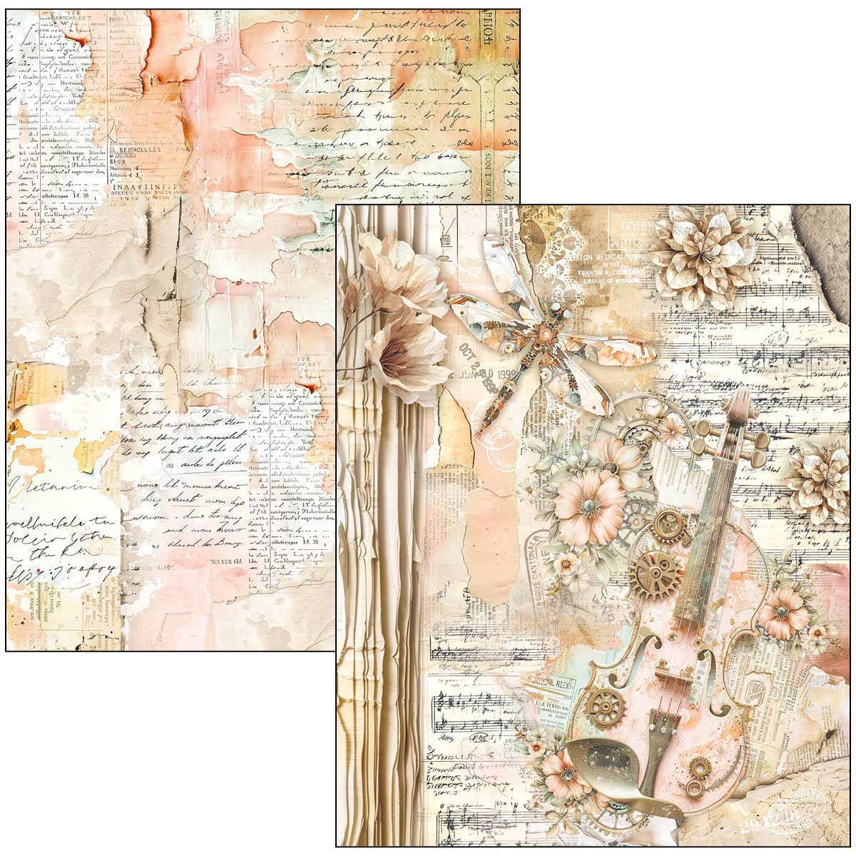 Ciao Bella Lu Mania A4 Maxi Mixed Media Book - Lost In Time [MA007] - Image 5