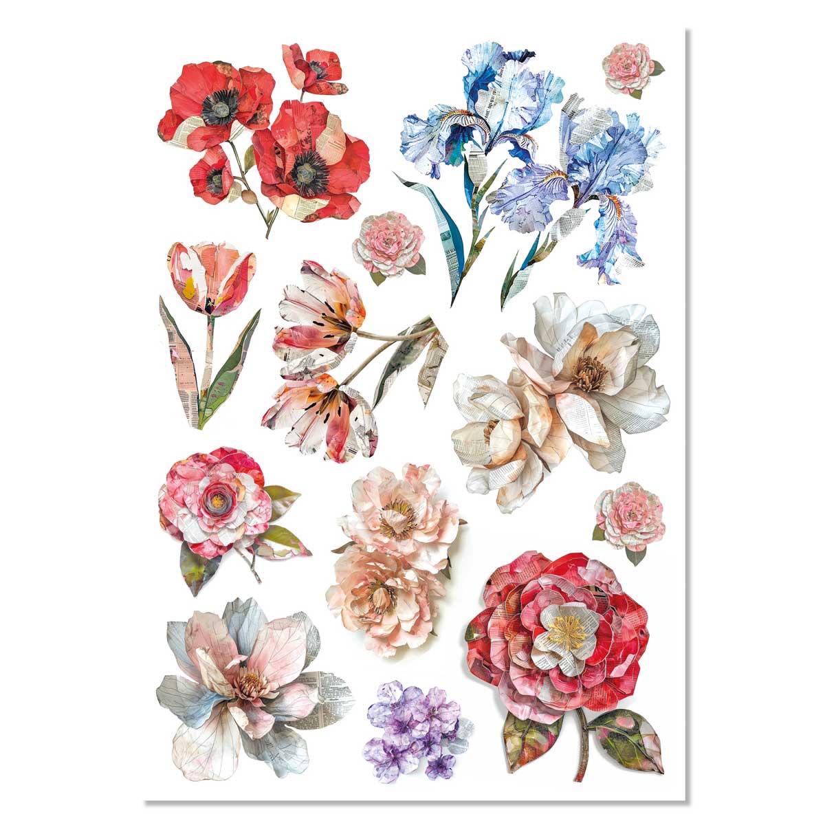 Ciao Bella Lu Mania A4 Mixed Media Rice Paper Set - The Sound Of Spring [MF009] - Image 5