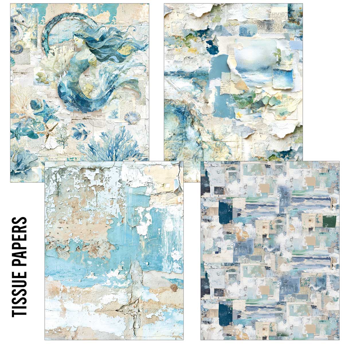 Ciao Bella Lu Mania A5 Mixed Media Craft Mix - Edge Of The Ocean [MC008] - Image 2