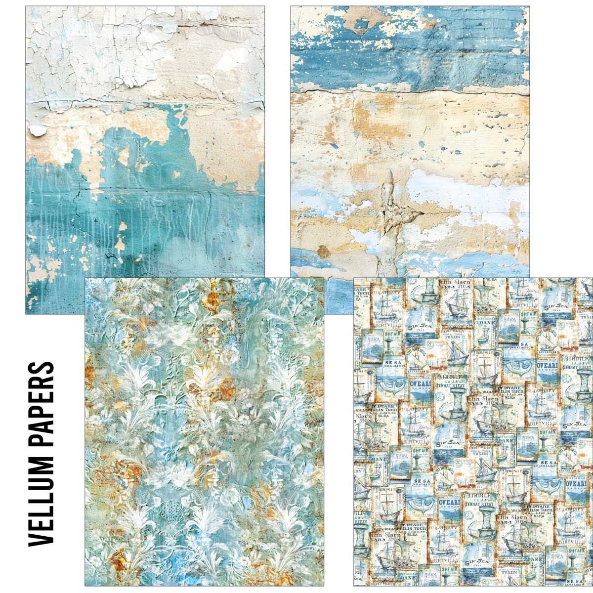 Ciao Bella Lu Mania A5 Mixed Media Craft Mix - Edge Of The Ocean [MC008] - Image 3