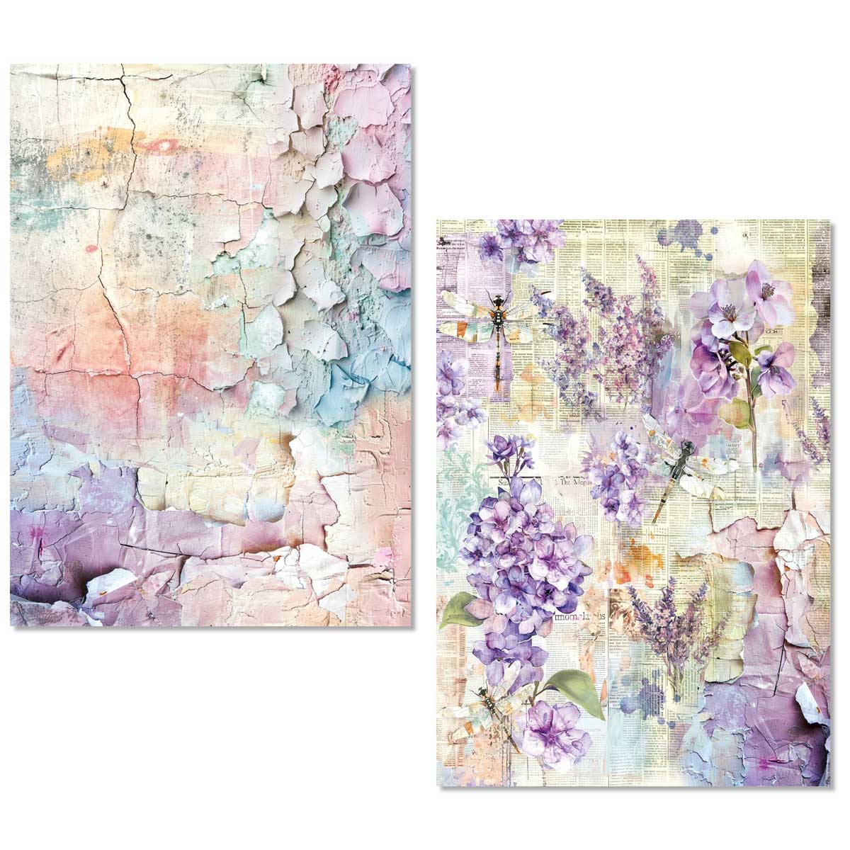 Ciao Bella Lu Mania A5 Mixed Media Rice Paper Set - The Sound Of Spring [MFS009] - Image 4