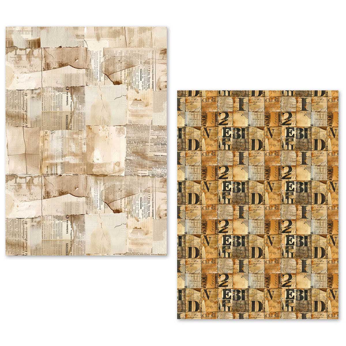 Ciao Bella Lu Mania A5 Tissue Paper Set - Fragments Of Time [ME005] - Image 5