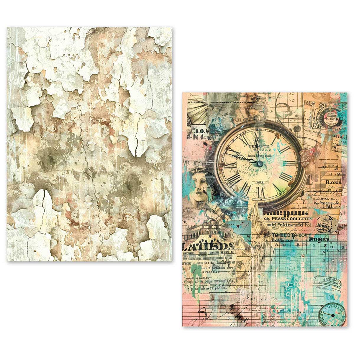 Ciao Bella Lu Mania A5 Tissue Paper Set - Fragments Of Time [ME005] - Image 6