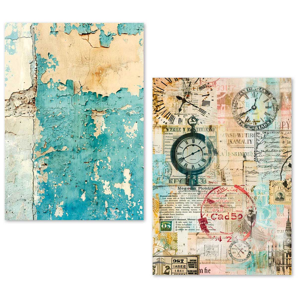 Ciao Bella Lu Mania A5 Tissue Paper Set - Fragments Of Time [ME005] - Image 7
