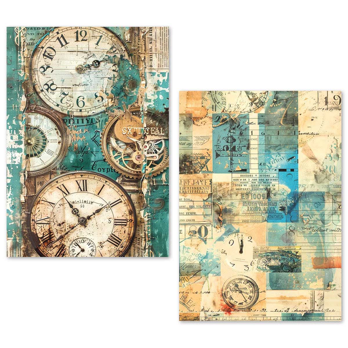 Ciao Bella Lu Mania A5 Tissue Paper Set - Fragments Of Time [ME005] - Image 8